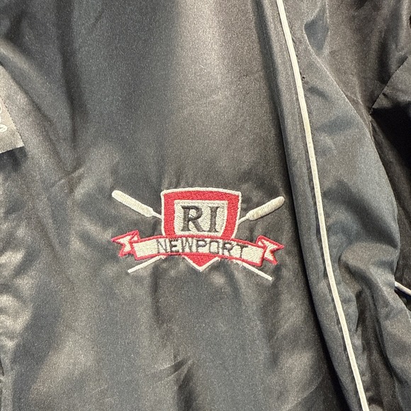 Rawlings Men's Windbreaker Jacket Size M Rowing Club Newport Rhode Island - Picture 11 of 11